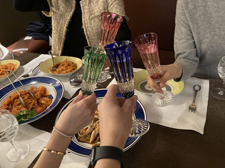 [청담동맛집] 에르메스 카페 마당