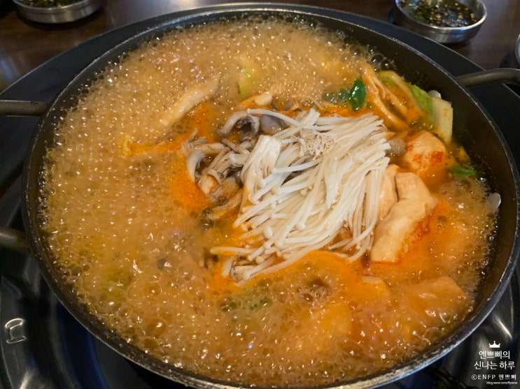  압구정로데오 도산공원 맛집 :: 최가네버섯샤브매운탕칼국수_볶음밥이 맛있는 스페셜 샤브샤브 얼큰 칼국수