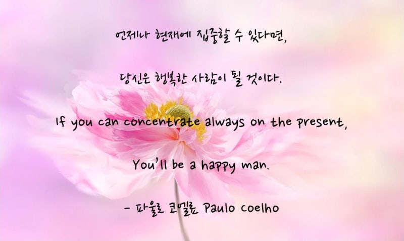파울로 코엘료의 행복에 관한 명언