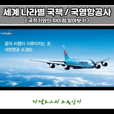  세계 주요 국가 국책 & 국영항공사