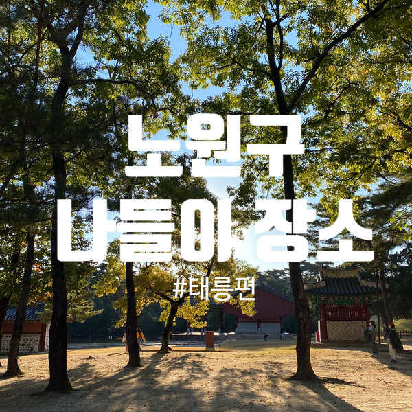  노원 아이랑 나들이 가기 좋은 곳, 태릉 편