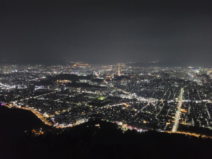  오랜만에 앞산전망대!