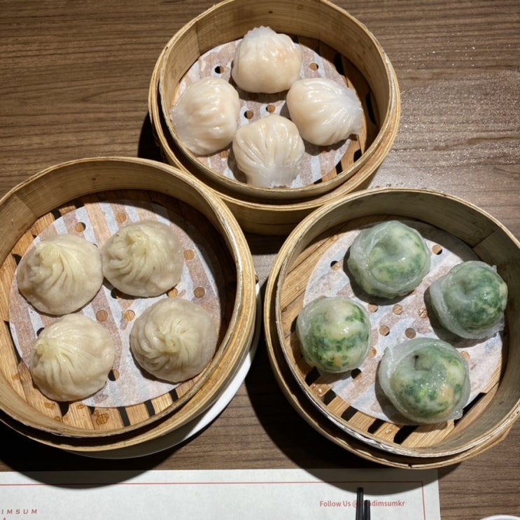  고속터미널 맛집 홍콩 오리지널 브랜드 딤딤섬에서 딤섬 먹었어요