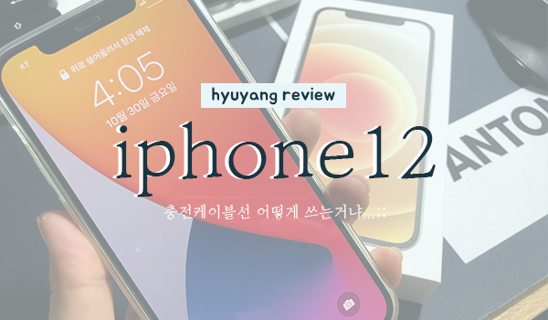  [제품 리뷰] 아이폰12 애플이 드디어 일내버렸네