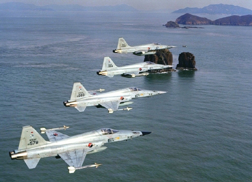 창공의 마당쇠 F-5 전투기 창공의 마당쇠 F-5 전투기