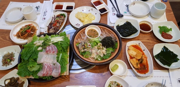  엄마랑 역삼동 남도구들에서 한정식