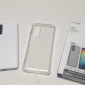 갤럭시 S20 FE케이스, 아라리 투명케이스 마하 선택