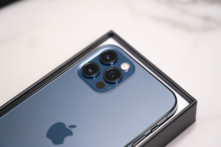  아이폰12 Pro(프로) 퍼시픽블루 개봉기 : 쿠팡 로켓배송 후기 !