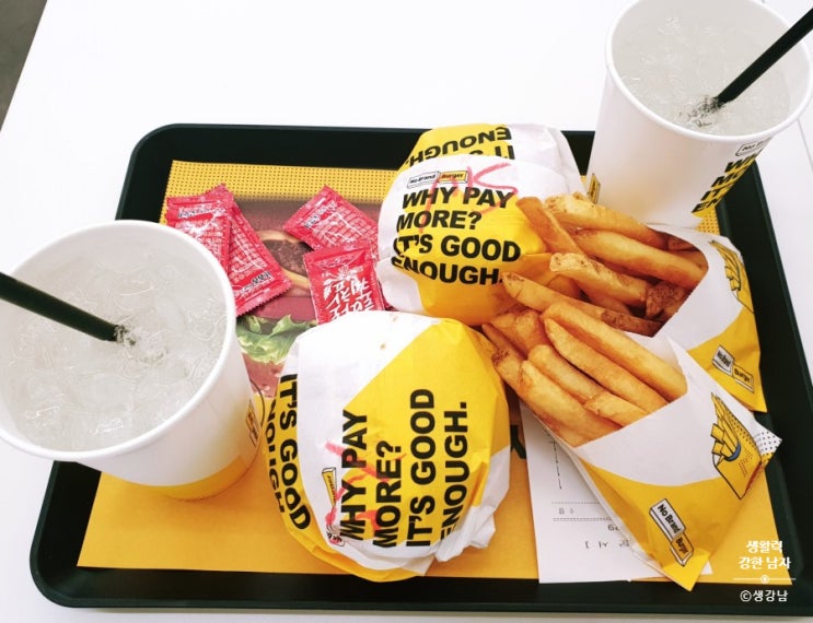  [신촌 맛집] 노브랜드 버거 신촌역점: 왜 더 내? Why pay more? 가성비갑