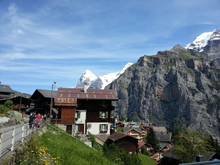 스위스 여행 2 : 인터라켄 쉴트호른Schilthorn+아름다운 마을 뮈렌Murren