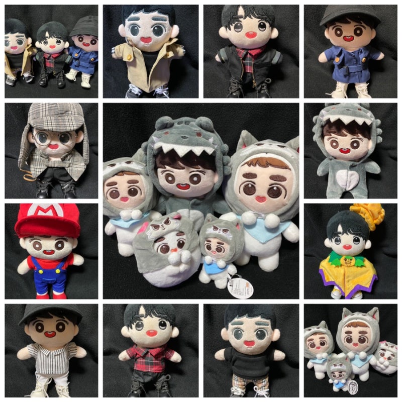 [Do Kyungsoo] EXO D.O. Goods: Adorable D.O. 28. 2020 Autumn Man Kyungsoo and Halloween D.O. Doll - Wolf D.O.