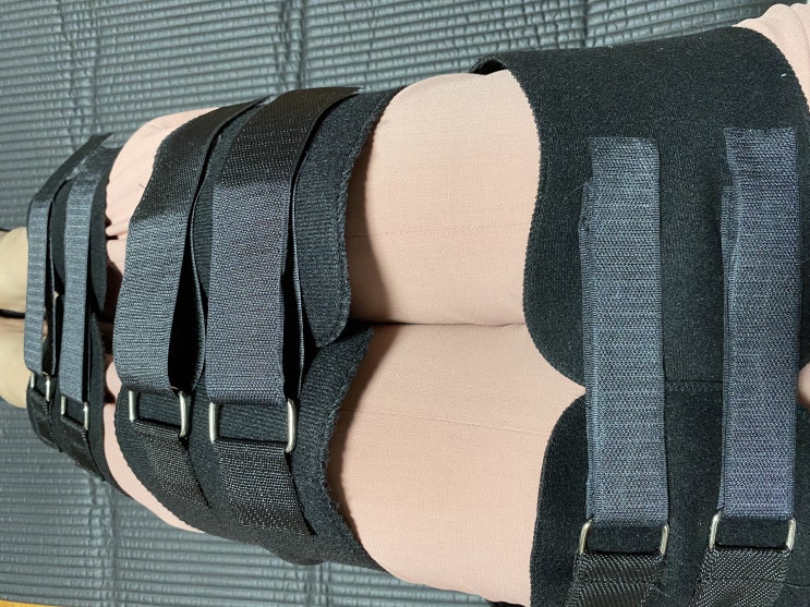  다리교정벨트 틀어진 라인 바로잡기