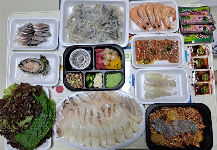  시흥 회 맛집 <바다목장>
