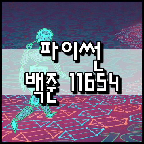 [파이썬]백준 11654번: 아스키 코드 : 네이버 블로그