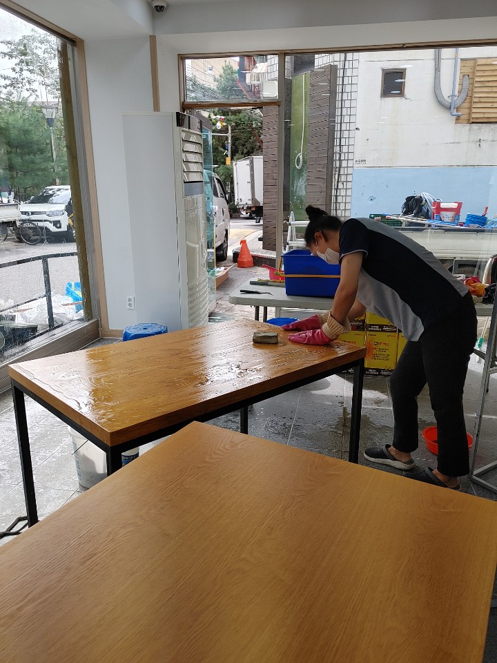  파주 치킨집 가게청소 현장