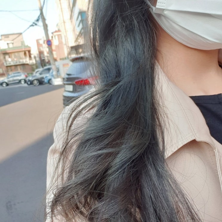  군자동미용실 어린이대공원미용실 아룸헤어살롱에서 딥카키브라운 염색