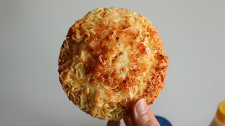  백종원 마요라면땅 에어프라이어 전자레인지 둘 다