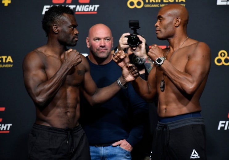 UFC 베가스 12: 홀 vs 실바 계체 결과 UFC 베가스 12: 홀 vs 실바 계체 결과