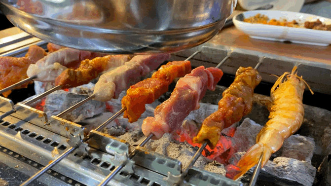  신원양꼬치 ; 왕십리 양꼬치 그리고 훠궈를 무제한으로 즐기는 한양대 찐맛집