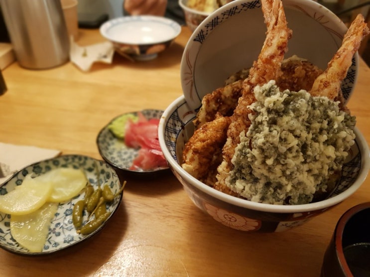  정자역 텐동 맛집 고쿠텐