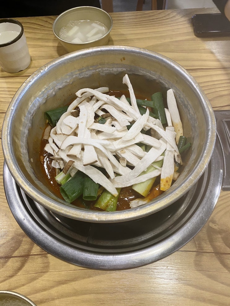 천안 두정동 맛집 곤드레찜드레 등갈비찜 양푼갈비 곤드레밥 먹방찍었어요!