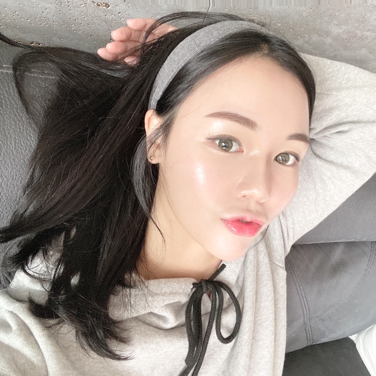  렌즈타운 라일리 로즈 원데이 렌즈 카키 착용후기 #청하렌즈