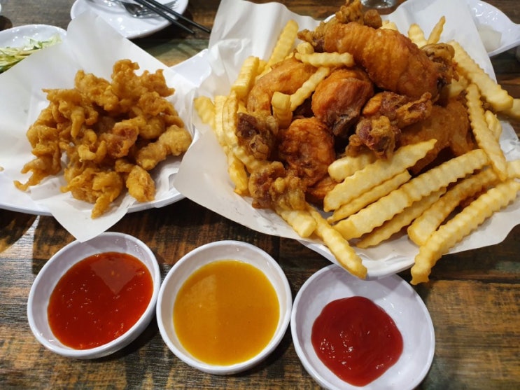 화성 봉담 맛집, 감자튀김과 똥집튀김 서비스 신진통닭 화성 봉담 맛집, 감자튀김과 똥집튀김 서비스 신진통닭