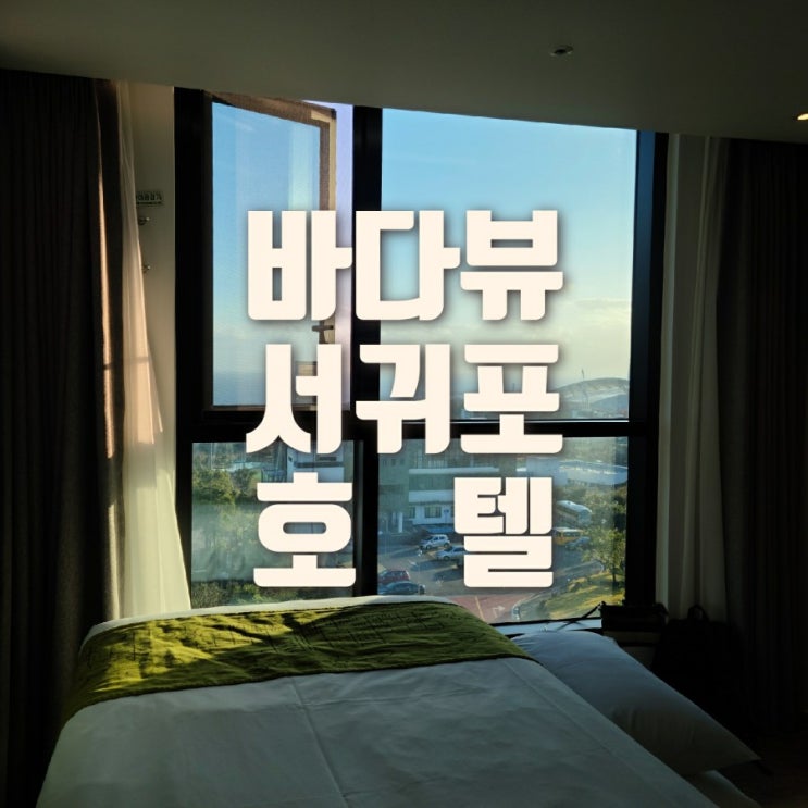 제주도 한달살기 숙소로 유명한 서귀포 호텔 체이슨 더 리드 바다뷰와 가성비 좋은 곳