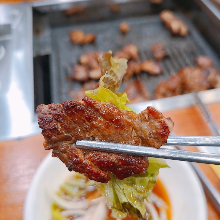  대구 본리동 맛집 흑돼지가 인상 깊은 갈비 둥지
