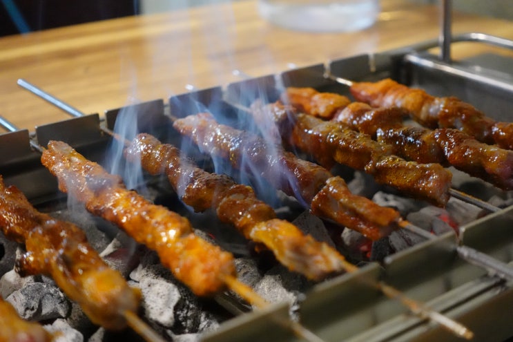  미성양꼬치, 방이동양꼬치 맛집이네요. 양갈비살 추천!