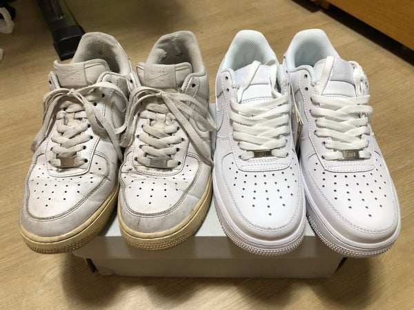 나이키 에어 포스1 언박싱 및 정품 가품 구분 방법 : 네이버 블로그 나이키 에어 포스1 언박싱 및 정품 가품 구분 방법 : 네이버 블로그