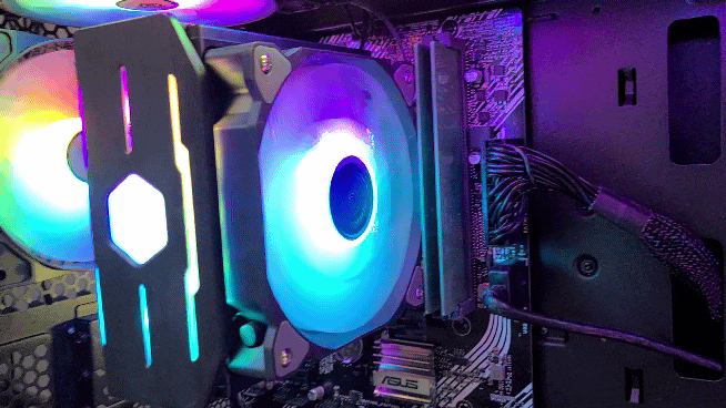  사제쿨러 사제 공냉 RGB 쿨러 가성비 잘만 CNPS10X OPTIMA II RGB 블랙 (CPU쿨러, CPU쿨러추천, 가성비CPU쿨러, 쿨러추천, 가성비쿨러)