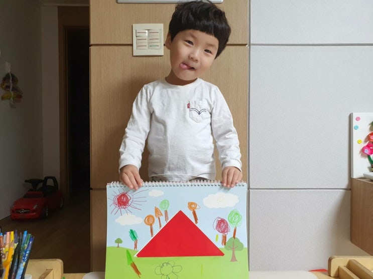  색종이접기미술활동