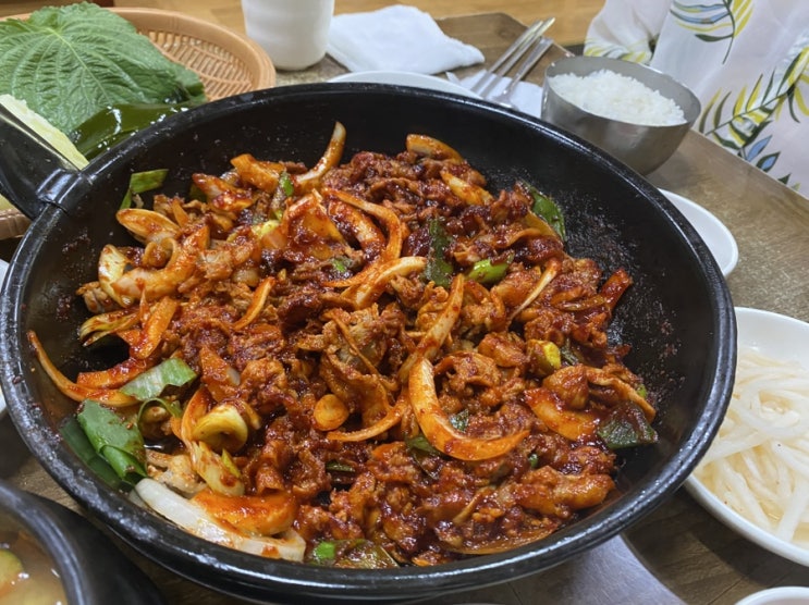 [부산] 소문난 불백 : 한식, 불백정식, 부산밥집, 부산맛집
