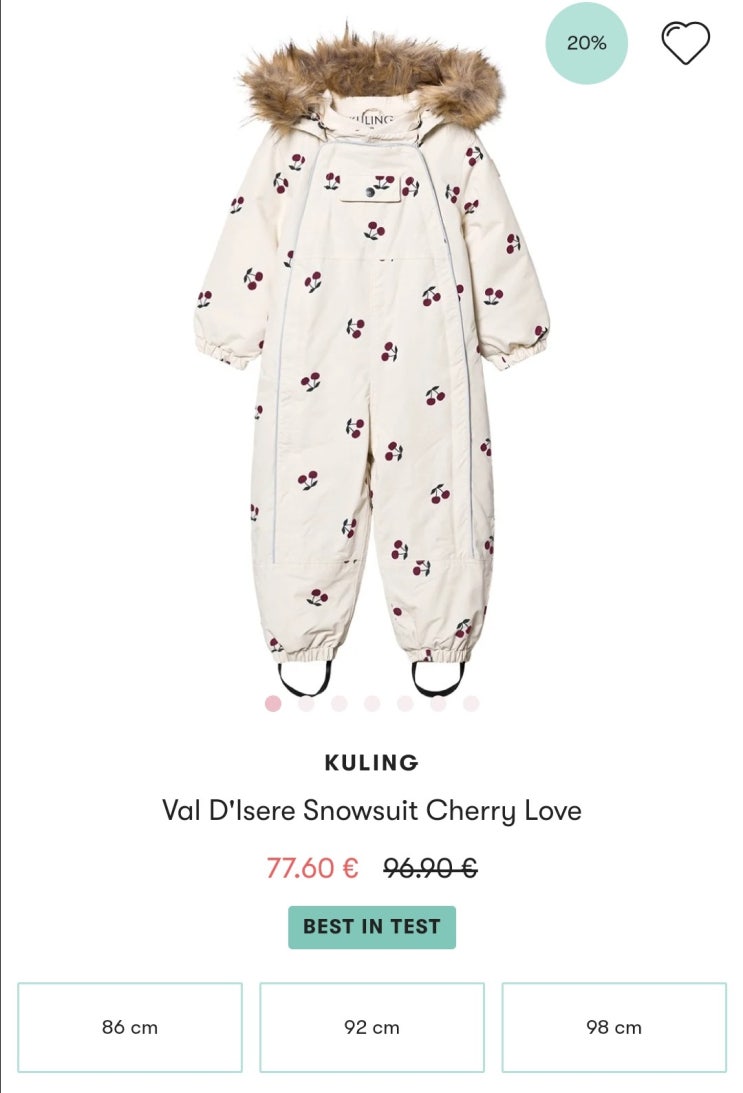  베이비샵 직구 kuling 사이즈 후기