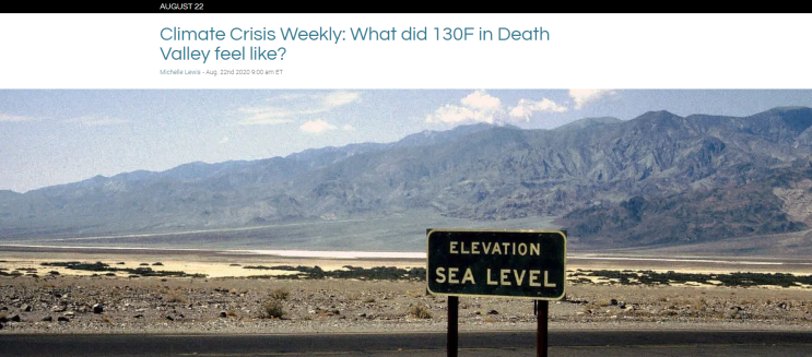 데쓰밸리 Death valley | 54 도 상상이나 해봤니? 어떤 느낌일까 ? 지구상에서 측정된 가장 높은 온도 아닐까 ? 역대 최고 기온