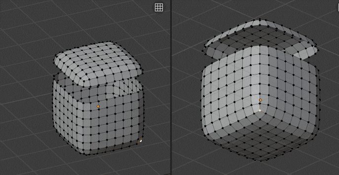  [blender 2.9] Proportional Editing & Shear