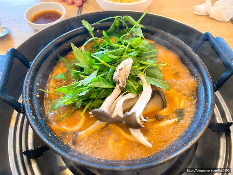  [청주 사창동] 등촌샤브칼국수 -얼큰한 샤브샤브 맛집!