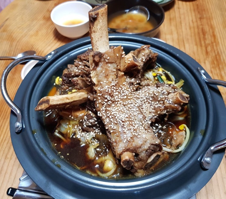  [부산 기장맛집] 사랑채 매운소갈비찜_ 맵기 조절 가능한 부드러운 갈비찜