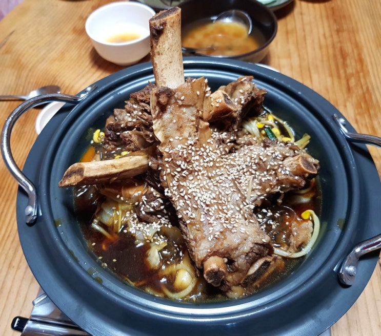 [부산 기장맛집] 사랑채 매운소갈비찜_ 맵기 조절 가능한 부드러운 갈비찜