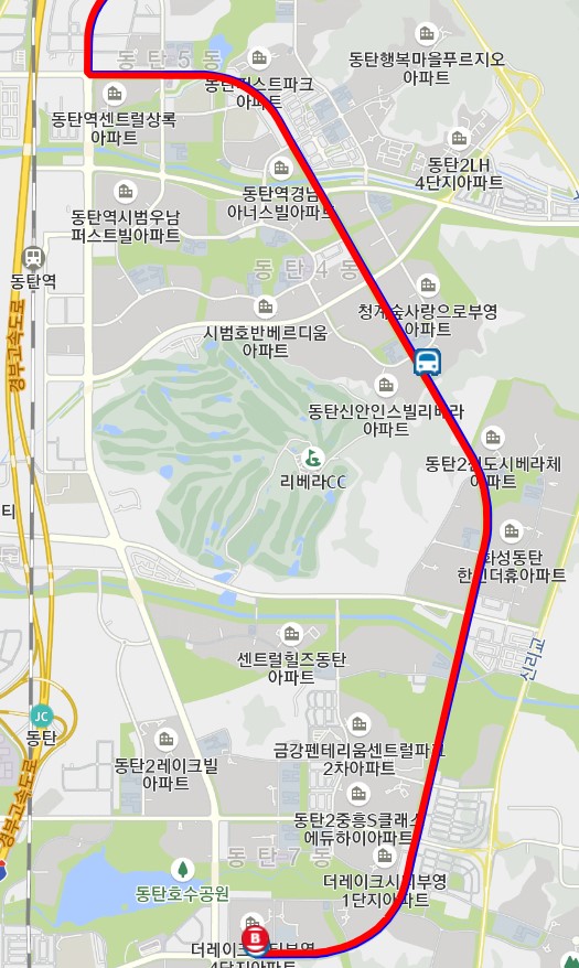  M4448 20년11월2일 개통 (동탄순환대로 ~ 강남역)