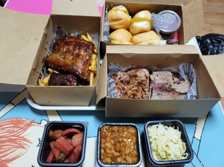  콩스 텍사스 바베큐 카페(부드러운 텍사스바베큐 맛집)