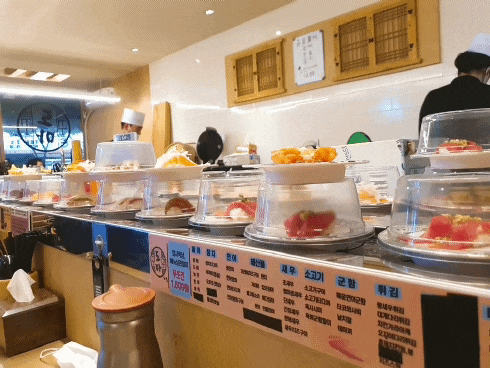  울산 초밥집 도마에서 저렴하게 회전초밥 맛보기