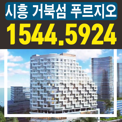 시흥 거북섬 푸르지오시티 생활형숙박시설 분양 투자분석