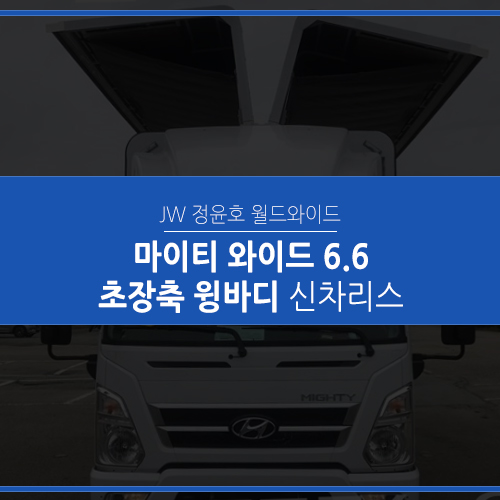 트럭리스 전문 정윤호 월드와이드, 마이티 와이드 6.6 초장축 웡바디 집중탐구!