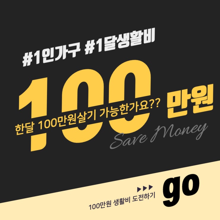 한달100만원살기 한 번 더 OK? 11월 예산 짜기 #1인가구생활비