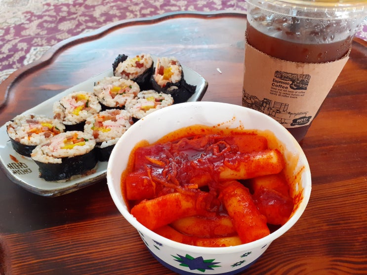  제주도 대정읍 모슬포의 떡볶이 맛집 봉분식