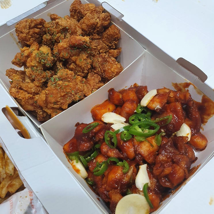  병점진안동 땅땅치킨 1번세트