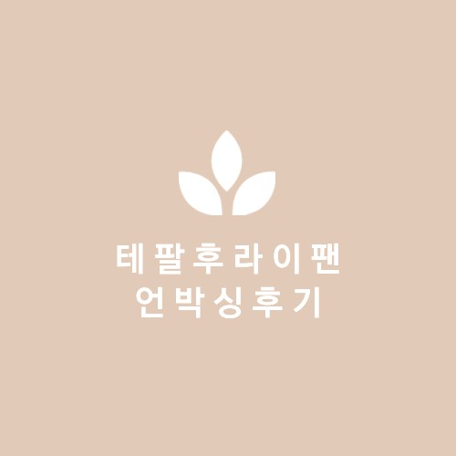  테팔모던단청후라이팬언박싱 후기
