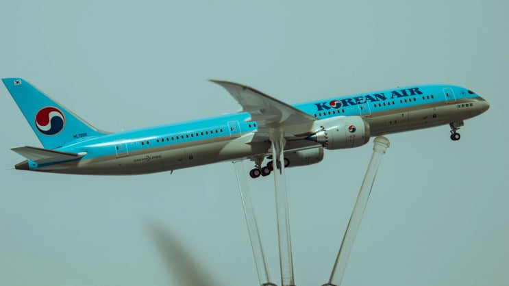  1:200 JC wings 대한항공 KOREAN AIR B787-9 HL7206 다이캐스트 모형